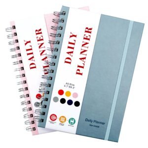 a5 pu leather notebook with spiral binding