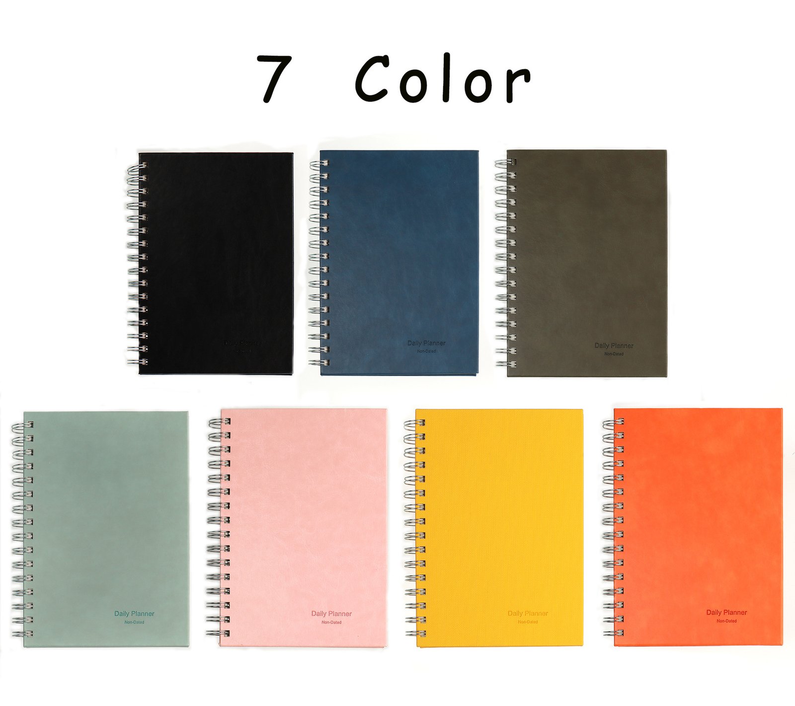 custom a5 pu notebook 2027 agenda planner for corporate gifts