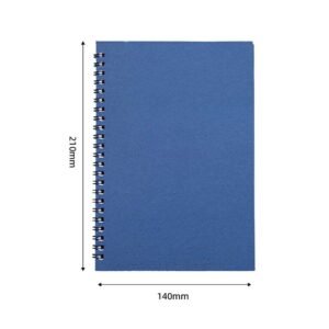 custom kraft spiral notebook, recycled wholesale journal