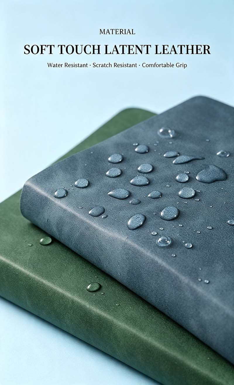 a5 pu leather soft cover business notebook custom logo