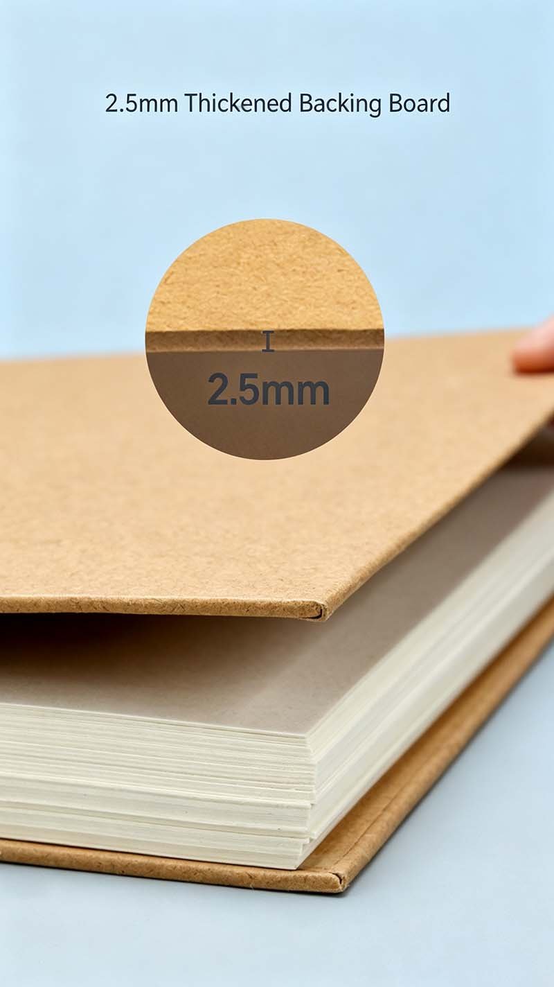 A3 Kraft Spiral Sketch Book 160gsm 30 Sheets for Artist Drawing wholesale a5 green paper cover notebook spiral bound notepad (复制) (复制)