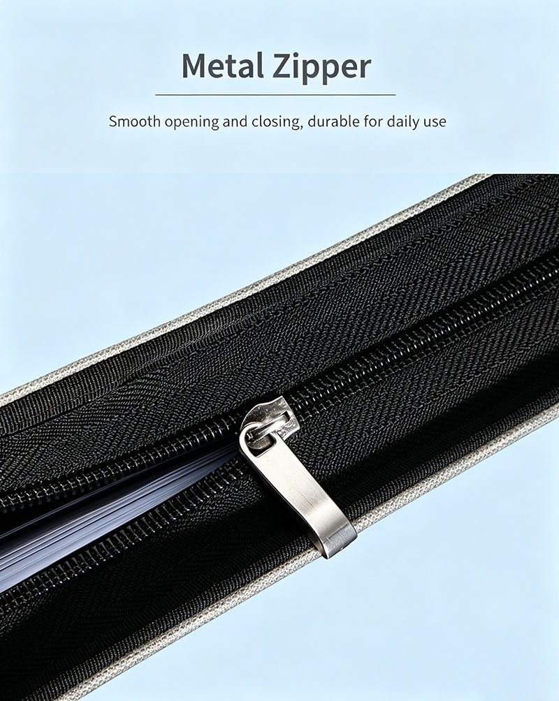Custom A4 Zipper Padfolio PU Leather Business Portfolio custom a4 zipper padfolio pu leather business portfolio