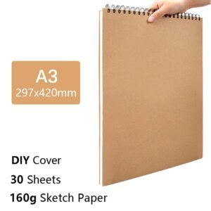 wholesale a5 green paper cover notebook spiral bound notepad (复制) (复制)
