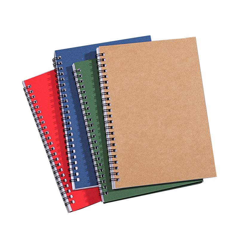 custom kraft spiral notebook, recycled wholesale journal custom kraft spiral notebook, recycled wholesale journal