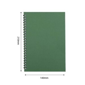 custom kraft spiral notebook, recycled wholesale journal