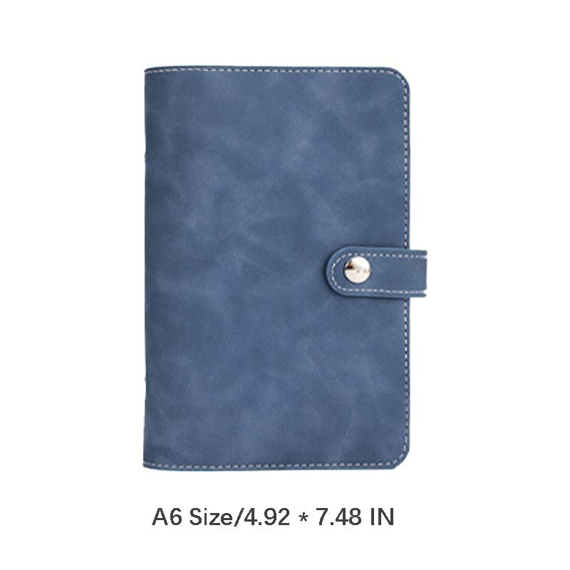 custom small a6 pu leather snap button pocket notebook custom small a6 pu leather snap button pocket notebook