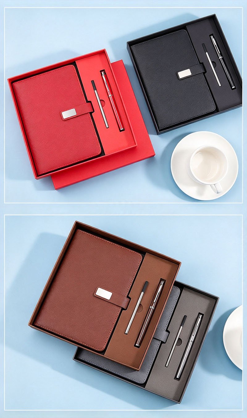 Wholesale A5 Notebook Pen Gift Set Custom Logo Business Gift o1cn01lxzb9m1outz24gejd !!2210850015228 0 cib