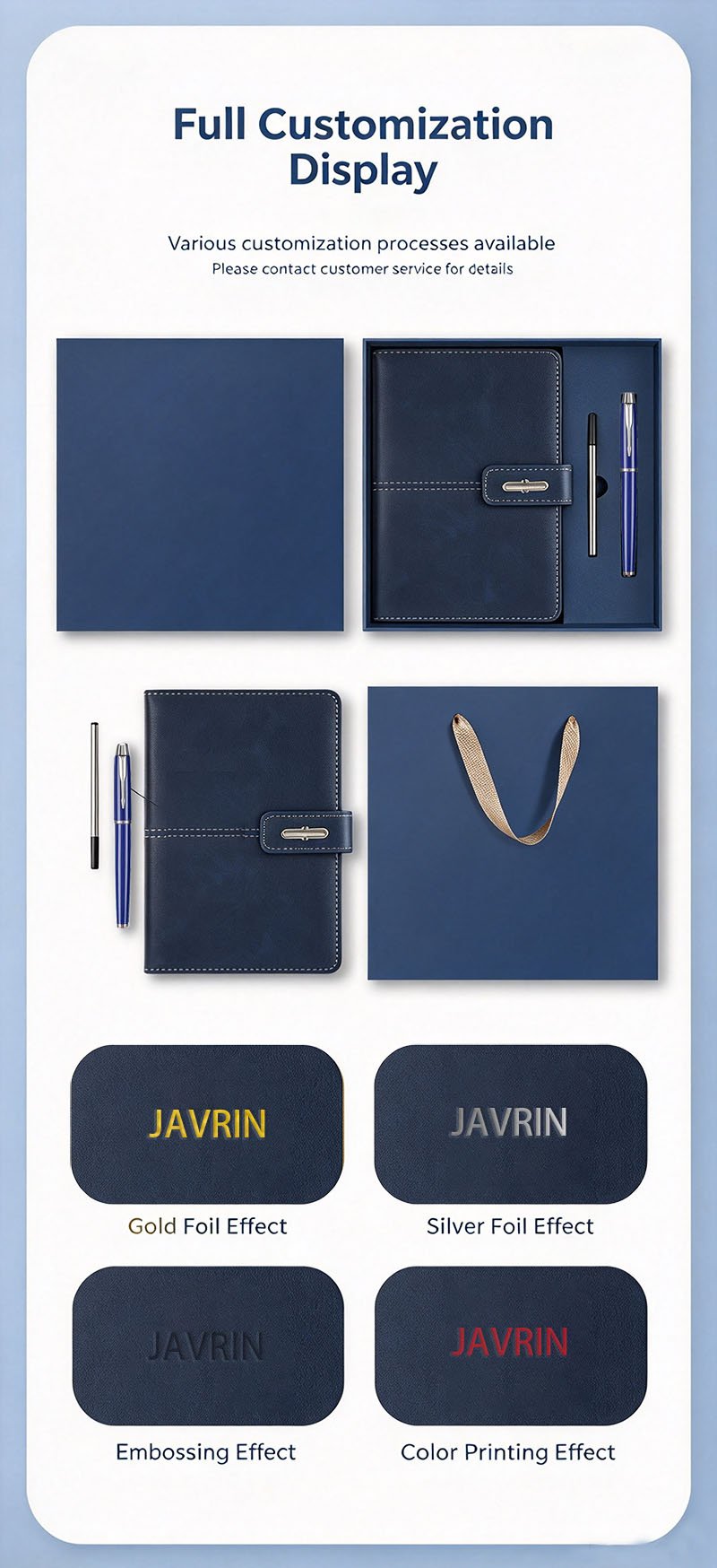 Premium A5 Notebook Gift Set for Conference Event Giveaway Kit x2